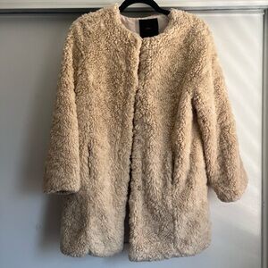Cozy Cream Faux Fur Jacket